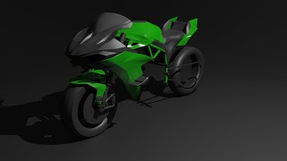 H2R Low poly model  Live [upl. by Sucerdor]