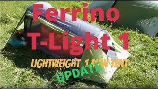 Ferrino Lightent T Lite 1 Update [upl. by Buchanan]