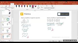 Simplificación de expresiones algebraicas [upl. by Avraham409]