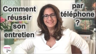 Entretien téléphonique ou par Skype  Comment préparer les questions dEntretien dEmbauche [upl. by Minetta]