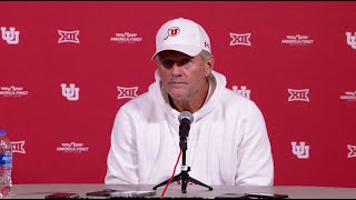 Head Coach Kyle Whittingham Utah Football Press Conference  111824 [upl. by Ah]