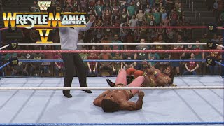 WWE 2K24 Showcase  1989  Wrestlemania V The Rudest Awakening [upl. by Hsaka]