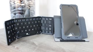 1byOne Foldable Bluetooth Keyboard for Smartphones amp Tablets [upl. by Rusty594]