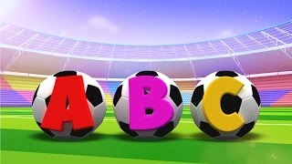 ABC Song  Alphabets Song  Football ABC Song  Soccer [upl. by Narad]