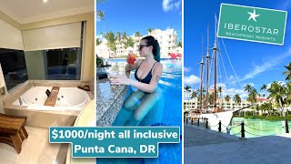 Iberostar Grand Bavaro 1000night All Inclusive Adults only resort in Punta Cana Dominican Republic [upl. by Drhacir]