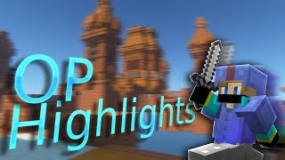 My Minecraft Bedwars Highlights [upl. by Nylirek380]