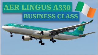 AER LINGUS A330 BUSINESS CLASS Dublin to San Francisco in a Throne Seat [upl. by Frangos699]