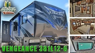 New 2018 FOREST RIVER VENGEANCE 381L126 Fifth Wheel Toy Hauler Colorado RV [upl. by Aryajay]