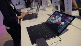 Samsung Ativ Book 9 156 Zoll im Hands On Deutsch [upl. by Sandry]