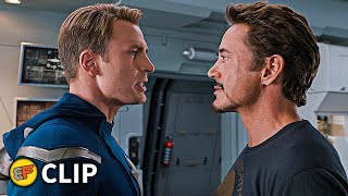 Avengers Argument  quotWere a Time Bombquot Scene  The Avengers 2012 Movie Clip HD 4K [upl. by Pinchas392]