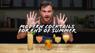 Modern Classics for the End of Summer Modern Cocktails 9 [upl. by Hathaway]