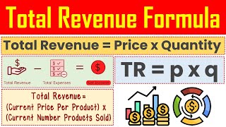 Total Revenue formula  Definition Meaning Calculation Formula Explained [upl. by Selmore]