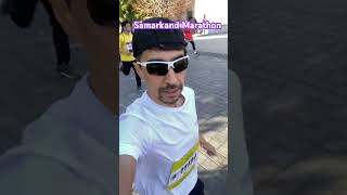 INTERNATIONAL CHARITY MARATHON samarkand running cycling tashkent yutubeshorts marathon [upl. by Tirreg]