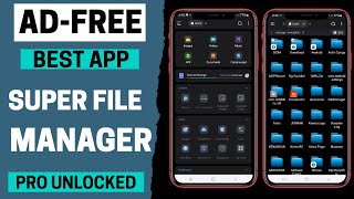 Best Free Super File Manager App for Android [upl. by Ahsinwad514]