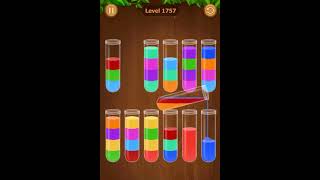 Water Sort  Color Sort Game Level 1751  1760 Walkthrough  PuzzleChallenge ✔️ [upl. by Anialam]