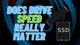 Does Drive Speed REALLY matter [upl. by Polak]