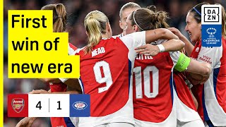 HIGHLIGHTS  Arsenal FC vs Vålerenga  UEFA Womens Champions League 202425 [upl. by Siclari74]