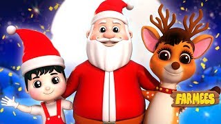 Christmas Everywhere  Christmas Carols  Christmas Song  Nursery Rhymes amp Xmas Songs with Farmees [upl. by Tennes]