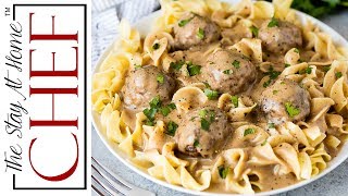 The Best Swedish Meatballs and Gravy [upl. by Eylsel]