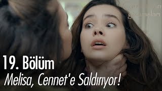 Melisa Cennete saldırıyor  Cennetin Gözyaşları 19 Bölüm [upl. by Ttesil]