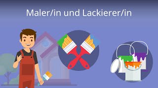 Maler und Lackierer  Ausbildung Aufgaben Gehalt [upl. by Aemat]