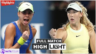 Magda Linette vs Mirra Andreeva Full Match Highlights  WTA China Open 2024 [upl. by Brier677]