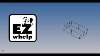 EZwhelp Fab System Whelping Box  Do anything [upl. by Iharas]