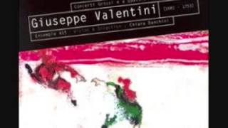 Giuseppe Valentini  Concerto grosso Op 7 n 3 in re minore [upl. by Nnaillij]