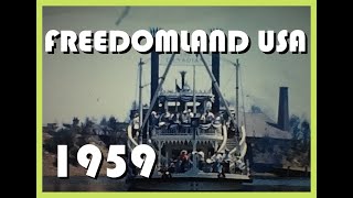 Freedomland USA Theme Park NY 1959  The Failed “Disneyland of the East” 8mm Discoveries [upl. by Jenifer]