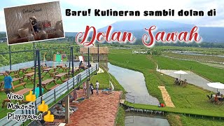 Wisata Kuliner Baru di Salatiga  Dolan Sawah Resto amp Playground  Piknik Healing Wong Semarang [upl. by Anrahc]