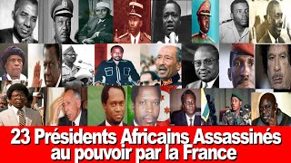 Tous ces chefs dEtat africains ont été assassinés au pouvoir [upl. by Ahkeber514]