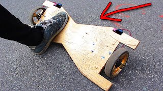 HOW TO MAKE A HOVERBOARD AT HOME [upl. by Ynittirb]