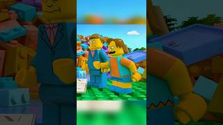 Lego Milhouse brought a skunk to school🦨🤣 shorts cartoon [upl. by Tarra]