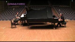 BOLERO for 2 pianos 4 hands FAZIOLI amp Bosendorfer no1 [upl. by Aisak286]