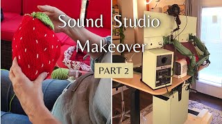 Sound Studio Makeover Desk Wrapping  Part 2 [upl. by Kore]