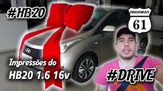 DRIVE  Impressões do HB20 Ocean 16 TorqueBros [upl. by Grobe]