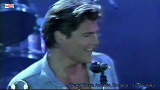 aha live  Dark is Night for All HD  World Music Awards 12051993  Live Overdub [upl. by Bailie]