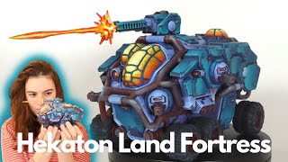 Lets Paint a Hekaton Land Fortress [upl. by Redienhcs]