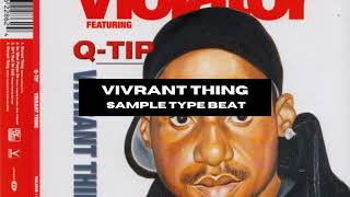 FREESAMPLE QTip Vivrant Thing SAMPLE Type Beat 2024  90s SAMPLE Type 2024 [upl. by Alidis]