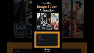 Image slider using html and css  nythonvaiaa coding pythonic programming html5 css3 [upl. by Irab]