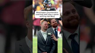 Washington Commanders CRAZY Hail Mary washingtoncommanders jaydendaniels hailmary [upl. by Nitsir]