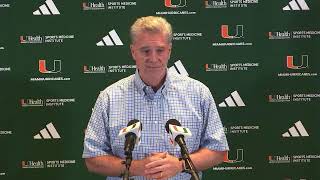 Florida Week Mario Cristobal Weekly Press Conference  82624 [upl. by Abelard72]