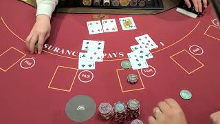 MY BEST BLACKJACK WIN In Las Vegas With 1K Hands [upl. by Lexa]