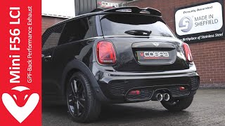 Mini Cooper S F56 LCI Cobra Sport 3quot GPF Back Cobra Sport Performance Exhaust Showcase [upl. by Etnoek]