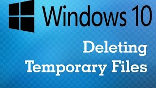 Windows 10  Deleting Temporary Files [upl. by Onaivatco]