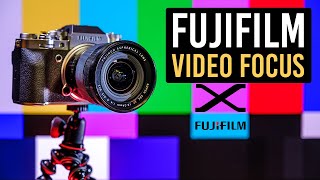 Fujifilm Video Focus Modes [upl. by Airdnaz]