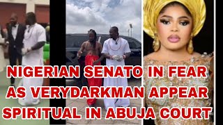 NIGERIAN SENATORS IN FEAR AS VERYDARKMAN APPEAR SPIRITUAL IN ABUJA [upl. by Deraj]