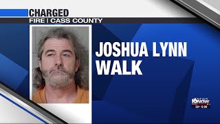 Edwardsburg man arrested charged with arson in Cass County house fire [upl. by Heall602]