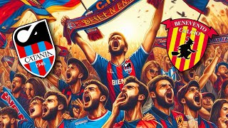 CATANIA VS BENEVENTO 1 A 0 SIAMO GIÀ CON LA TESTA NEI PLAYOFF 😒 [upl. by Sesiom]