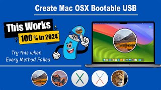 How to Create macOS Sierra or High Sierra Bootable USB in 2024 😊 TRY THIS WHEN EVERY METHOD FAILED [upl. by Lenneuq]